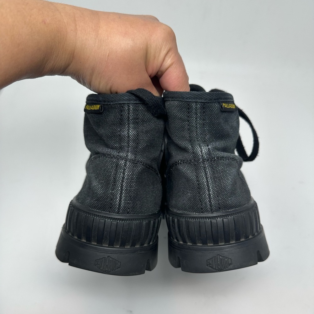 Palladium Pallashock Mid OG Black Unisex M7/W 8.5 - Picture 9 of 16